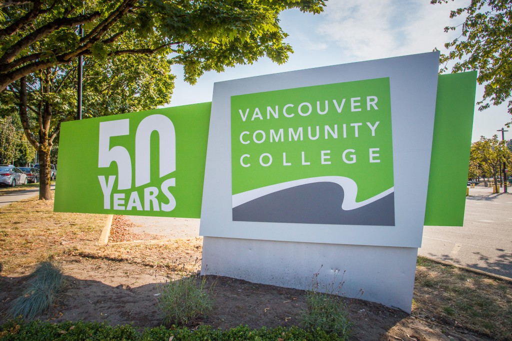 VCC 50 Years Sign